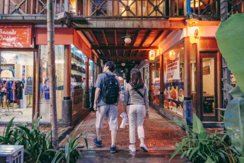 tourists in siem reap