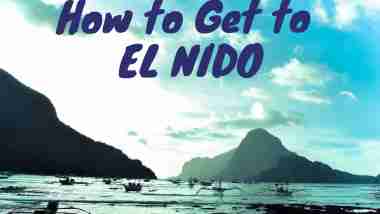 how to get to el nido palawan